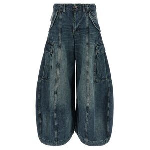 R13 Blue Cotton Jeans Women's Denim
